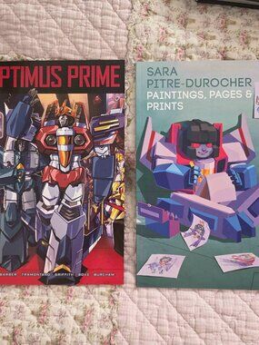 Transformers IDW Starscream Comic and Transformers Zine